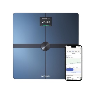 WITHINGS Body Smart – Accurate Scale for Body Weight and Fat Percentage, Body Composition Wi-Fi and Bluetooth Weight Scale, Baby Weight Scale, Smart Scale Apple Health Compatible, Bathroom Scale(Black)