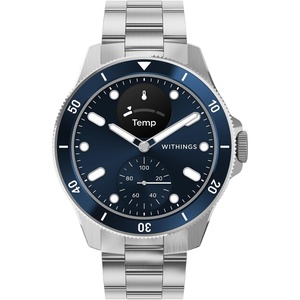 WITHINGS Scanwatch Nova – Heart Health Hybrid Smart Watch for Men & Women – SPO2, Temperature Monitoring, Sleep, Respiratory Health, Cycle Monitoring, 30-day Battery Life, Apple iOS/Android | ECG with AFib detection, Sleep Score, 40+ activities auto-detected, SpO2, Menstrual cycle tracking(Blue)