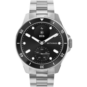 WITHINGS Scanwatch Nova – Heart Health Hybrid Smart Watch for Men & Women – SPO2, Temperature Monitoring, Sleep, Respiratory Health, Cycle Monitoring, 30-day Battery Life, Apple iOS/Android | ECG with AFib detection, Sleep Score, 40+ activities auto-detected, SpO2, Menstrual cycle tracking(Black)